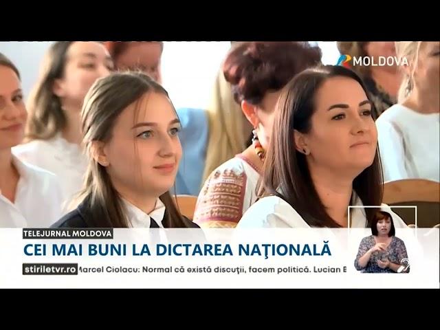 Jurnalista TVR MOLDOVA, Svetlana Gore, printre cei mai buni de la Marea Dictare Naţională