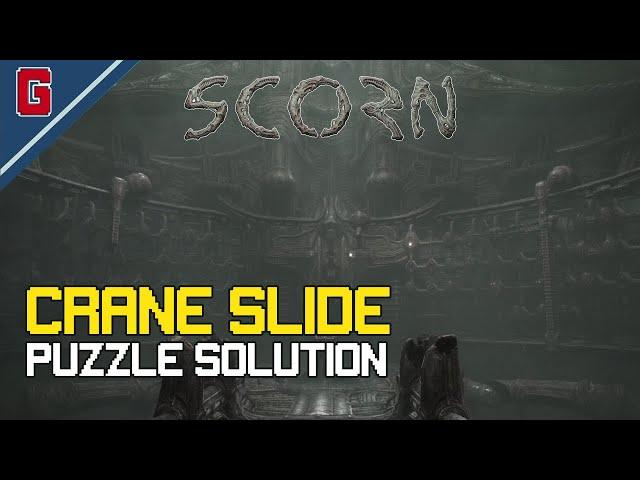 Scorn - Crane Slide Puzzle Solution : Act 1