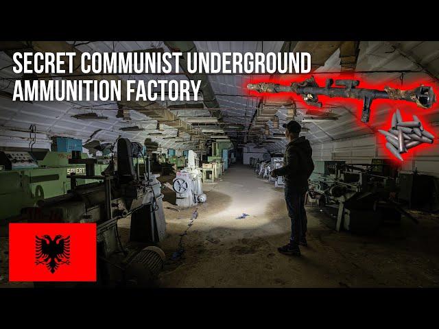 URBEX | Machine gun, explosives and bullets in a secret underground factory