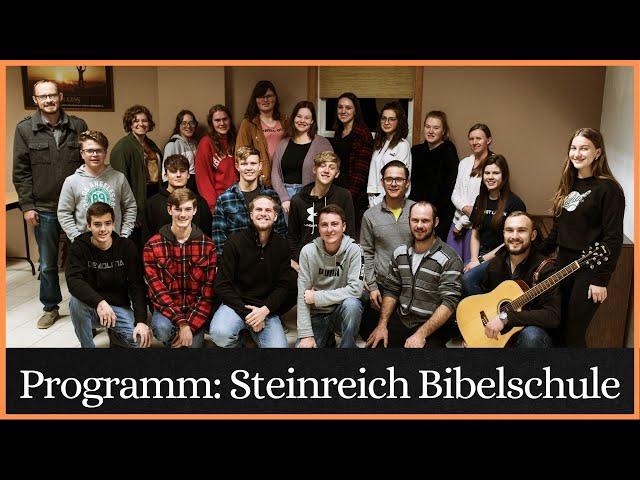 Programm: Steinreich Bibelschule 19-Februar-2023