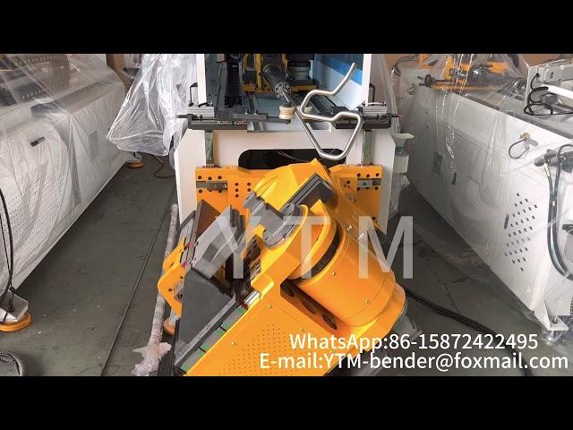 CNC32 full electric tube bending machine left and right bending