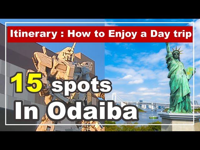 What Can You See in a Day? Beginner's Guide to Odaiba with 15 Spots (Tokyo travel guide)