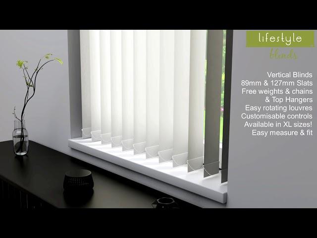 Lifestyle blinds made to measure Vertical Blinds