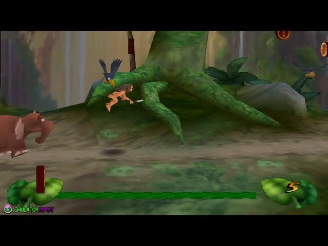 Disney's Tarzan Walkthrough - Level 3: The Elephant Hair Dare