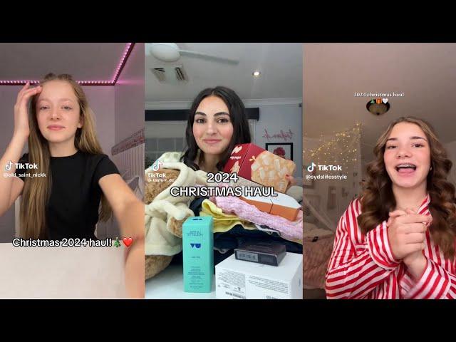 Christmas haul 2024 - TikTok compilation