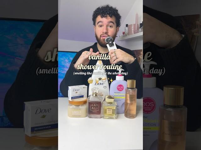 VANILLA SHOWER ROUTINE  #hygiene #hygieneproducts #perfume #fragrance #showerroutine #bodycare