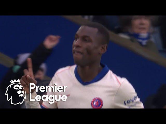 Nicolas Jackson's tenacity gives Chelsea lead over Leicester City | Premier League | NBC Sports