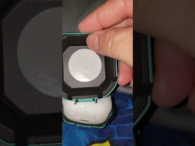 quick unboxing of the galaxy buds 2 case a small case replica of the Z flip 3 for your galaxy buds