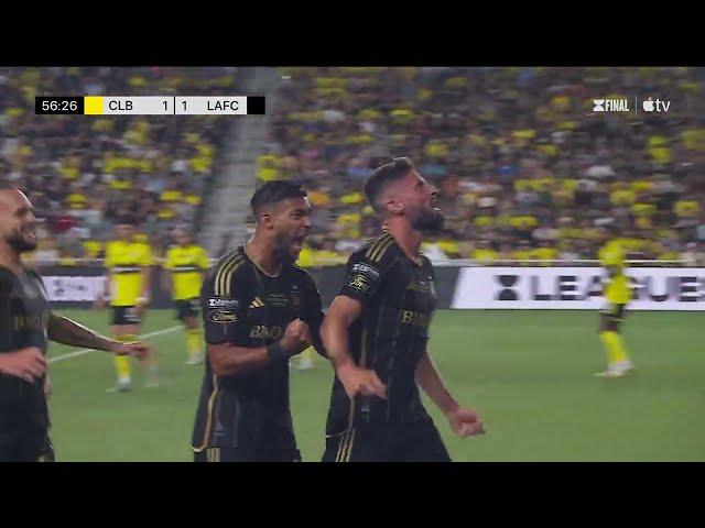 Olivier Giroud FIRST MLS Goal for LAFC in Leagues Cup Final!