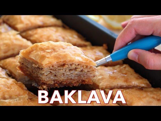 How To Make The Best Baklava Recipe - Natasha's Kitchen