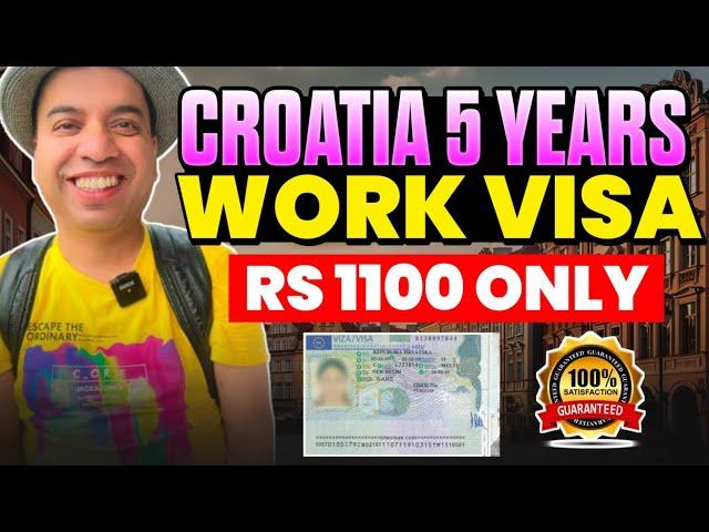 Croatia work Permit | Croatia work visa | Jobs in Croatia | Croatia work Permit