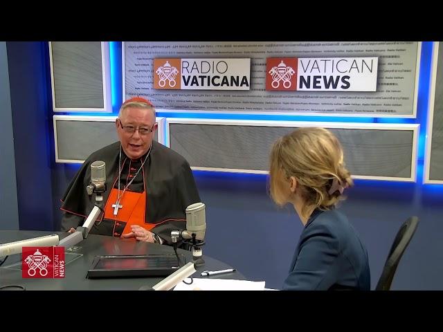 Comece-Präsident Kardinal Jean-Claude Hollerich im Interview von Vatican News, Fragen: Anne Preckel