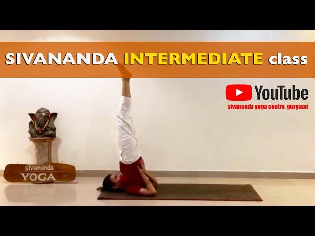 Sivananda Yoga Class - 60 min session | Intermediate variations