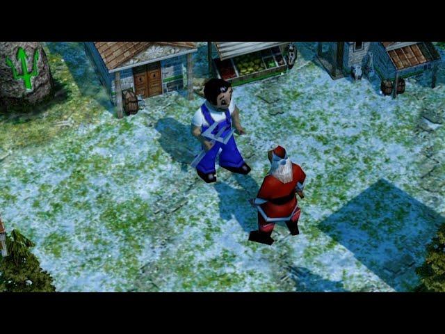 Forkboy vs Santa | Age of Mythology