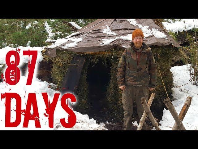 87days Alone By Zachary Fowler (87 DAYS ep. 1 Camp and The Ten Items on History's Alone season 3)