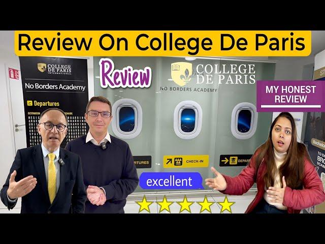 College De Paris Genuine Review #excellentzone #collegedeparis #francestudentvisa #french #paris