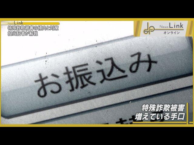 【記者解説】特殊詐欺被害の傾向と対策【News Linkオンライン】