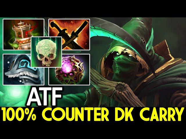 ATF [Necrophos] Most Cancer Hero 100% Counter DK Carry Dota 2