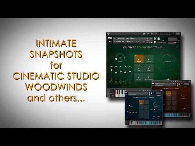 Getting an Intimate Sound With Cinematic Studio Woodwinds