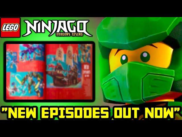 What Does LEGO Mean by This?  New Ninjago Ad Suggests Dragons Rising Season 3 PART 2 Delay?