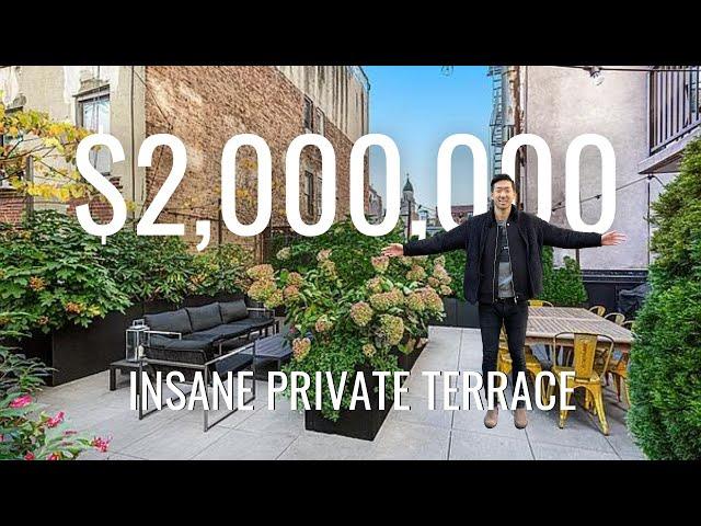 $2 Million Massive Private Terrace in the East Village