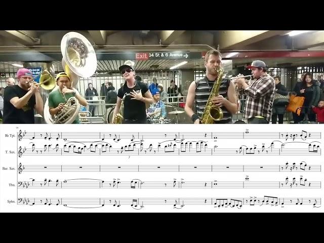 Transcription - Lucky Chops: Stand By Me