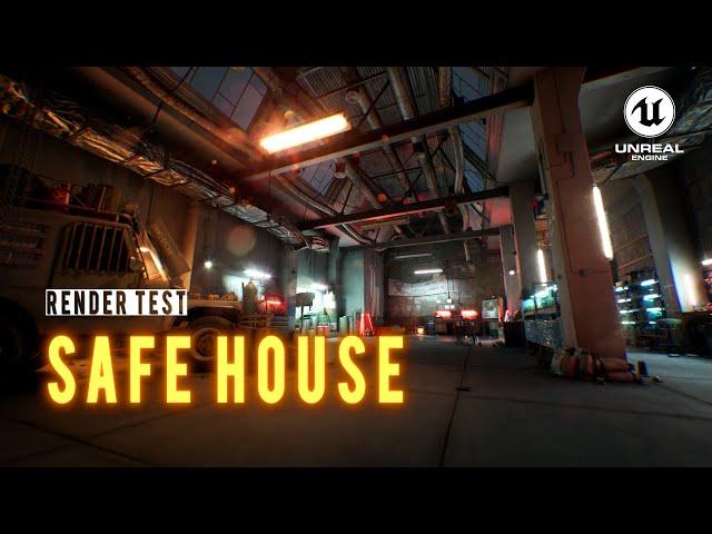 Unreal Engine 5.4.2 render II "SAFE HOUSE" II #render #unrealengine5 #megascans