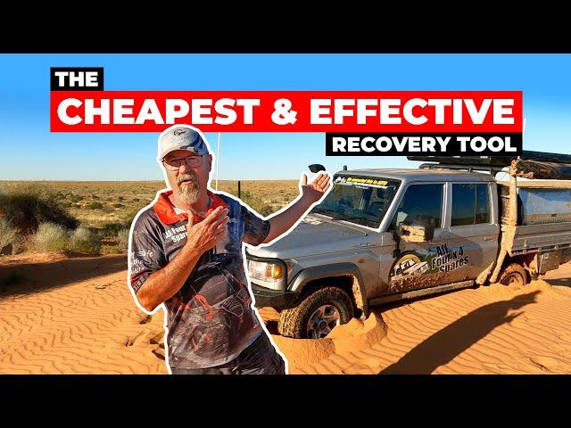 How to recover a 4x4 with just a Shovel