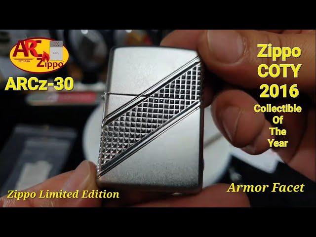 Zippo 2016 Collectible Of The Year (29151) THE ARMOR FACET | COTY Limited Edition | ARCz-30