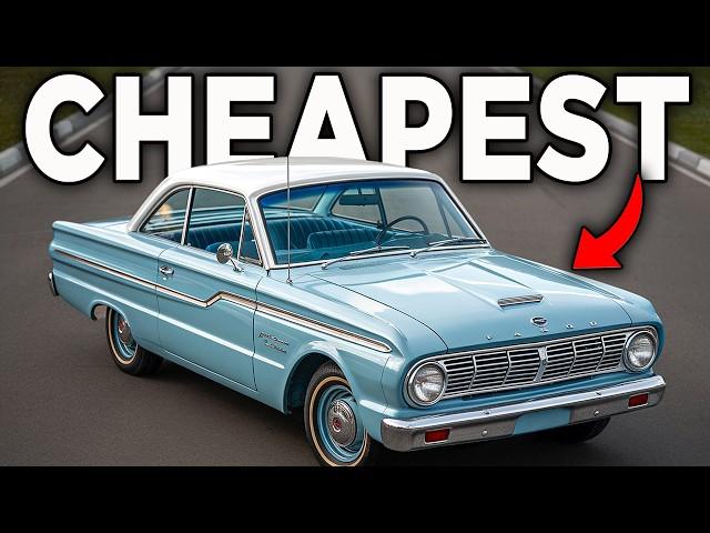 20 Cars From The 1960s That Only Poor People Could Afford