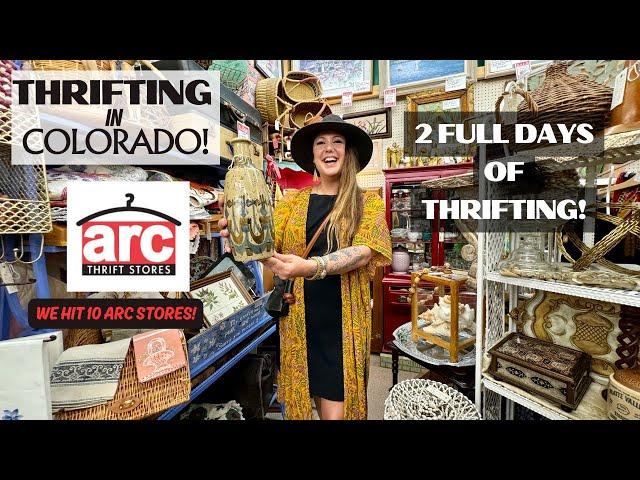 ARE THESE STORES BETTER THAN GOODWILL? | 10 Thrift Stores in 2 days | Colorado Thrifting | Reselling