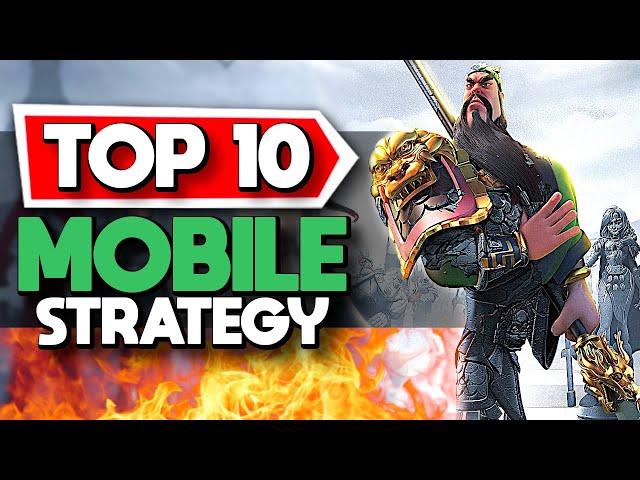 Top 10 BEST Mobile Strategy Games Android + iOS