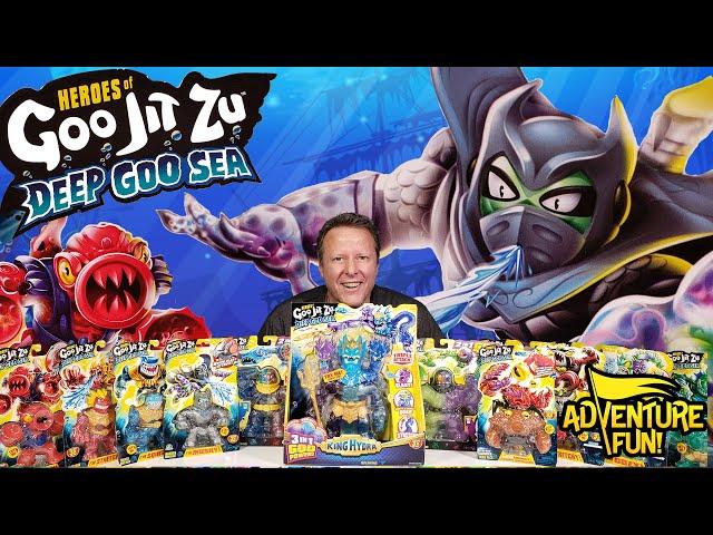 13 Heroes of Goo Jit Zu Deep Sea Goo Series 9 Including Mantara Adventure Fun Toy review!