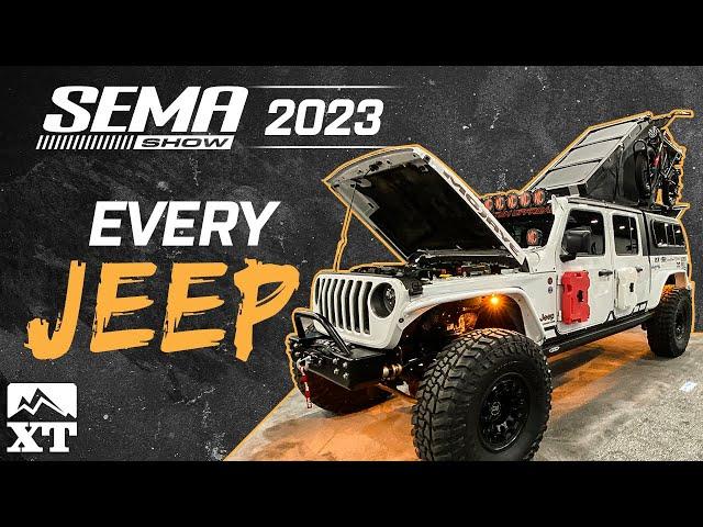 Every Jeep at SEMA 2023! | New 2024 Jeep Wrangler, Gladiator and Cherokees!