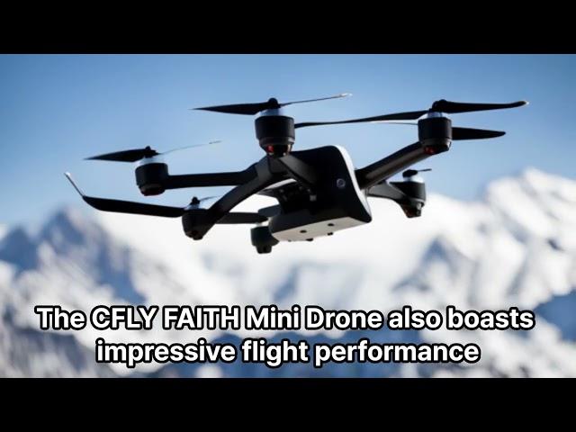 CFLY FAITH MINI DRONE, CFLY FAITH 미니 드론, 4K 전문 GPS HD 카메라, 3 축 짐벌 RC 쿼드콥터, 4km FPV