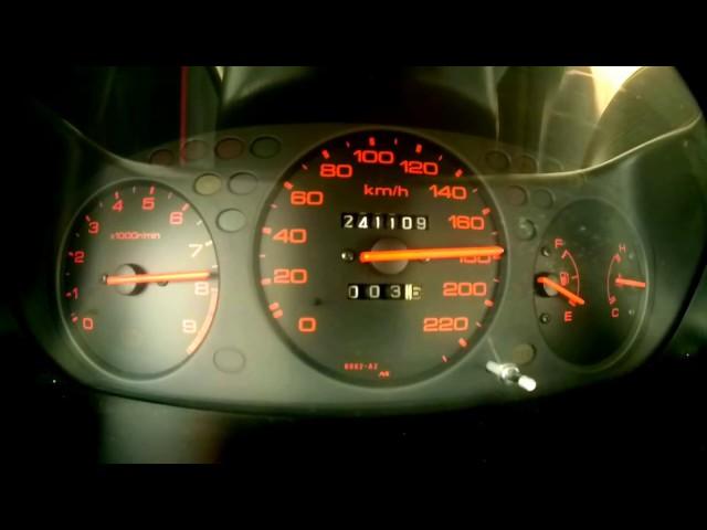 honda civic EK4 b16a2 stock 0 -180 kmh