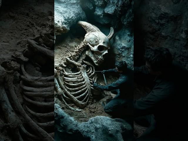 Ancient Crypt Reveals Human Skeleton With Horns