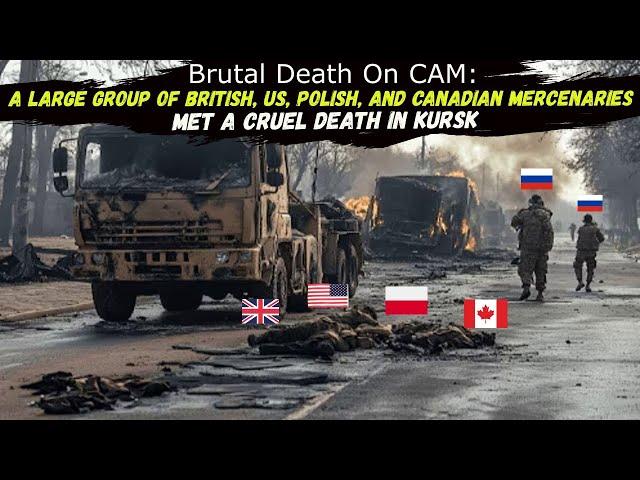 BREAKING: Russian Marines Ripped British, U.S., Polish, and Canadian Mercenaries To BITS in KURSK