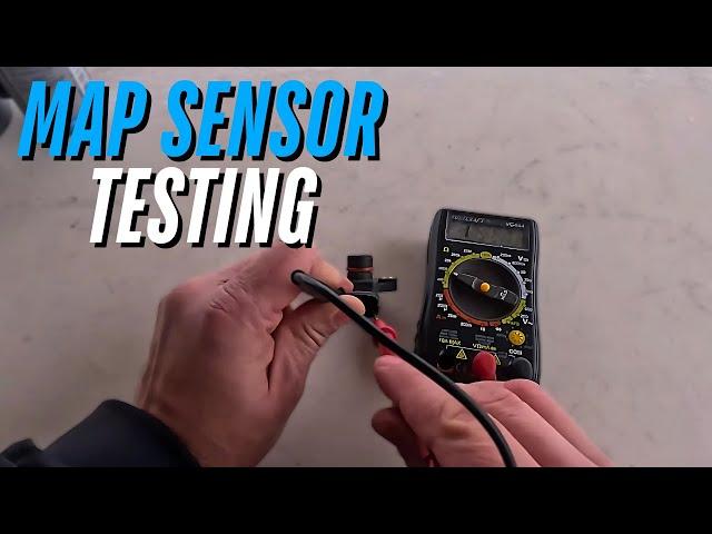 How To Test A MAP Sensor At Home (Multimeter or OBD Scanner)