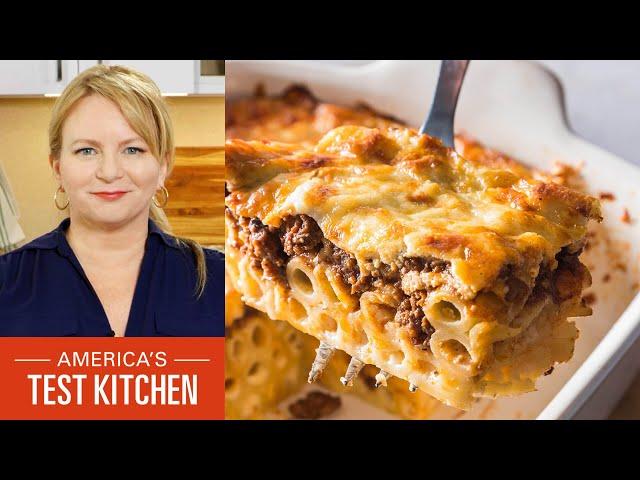 How to Make Pastitsio and Braised Eggplant with Paprika, Coriander, and Yogurt