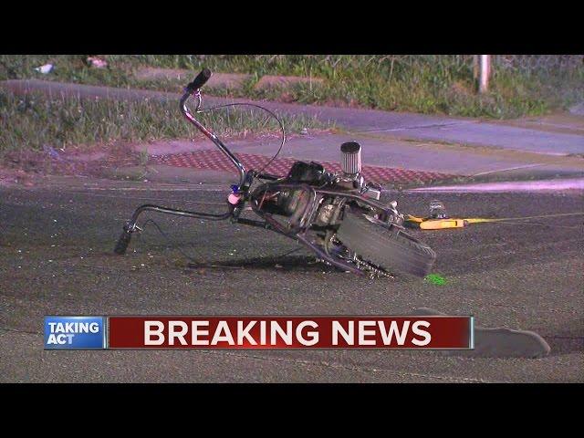 Teen riding minibike killed