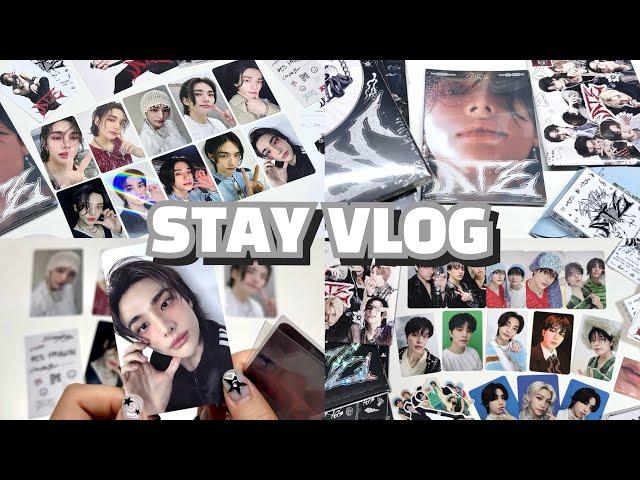 [ 스테이 브이로그 ]  밀린 ATE 앨깡 제출합니땨  | ATE 앨범깡 • 미공포 분철 • 앨포 드볼 • STAY VLOG