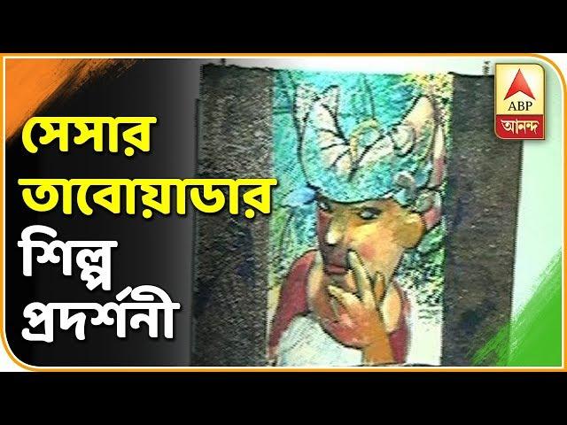 বিড়লা অ্যাকাডেমি অফ আর্ট অ্যান্ড কালচারে স্পেনের শিল্পী সেসার তাবোয়াদার শিল্প প্রদর্শনী| ABP Ananda