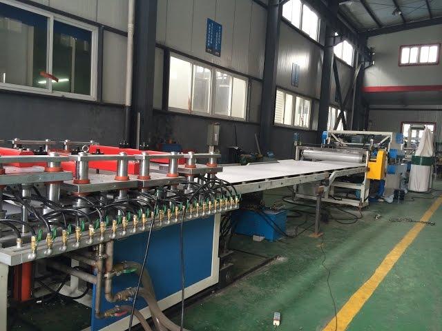 WPC pvc foam board extrusion machine line--20mm Thickness (www.gpmplas.com)