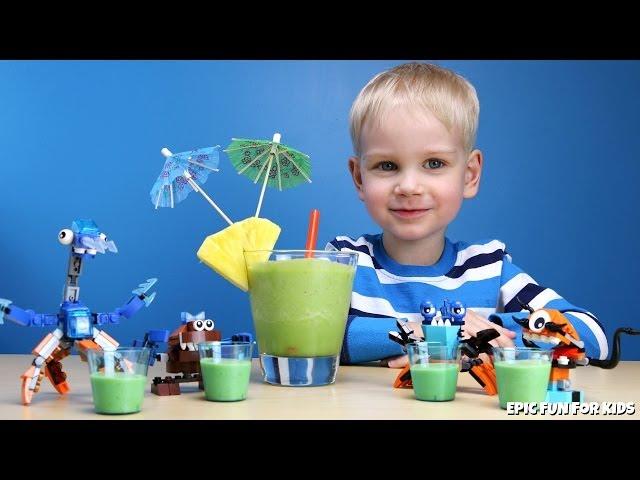 LEGO Mixels Coconapple Smoothie Recipe for Kids
