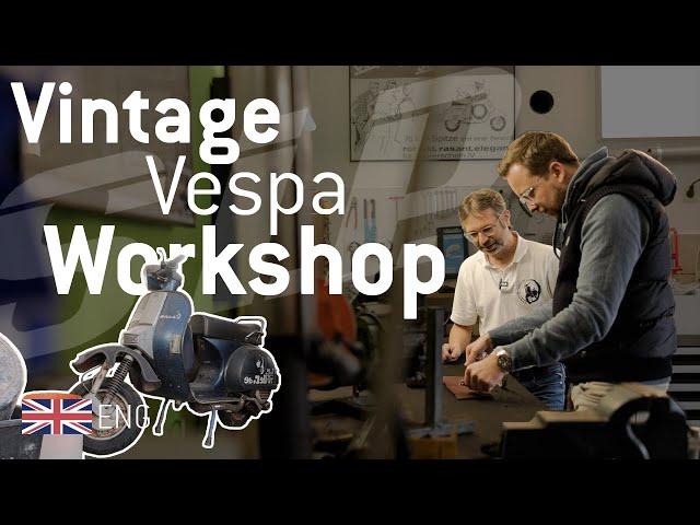 VESPA Vintage Werkstatt Besuch in Pfaffenhofen | SIP