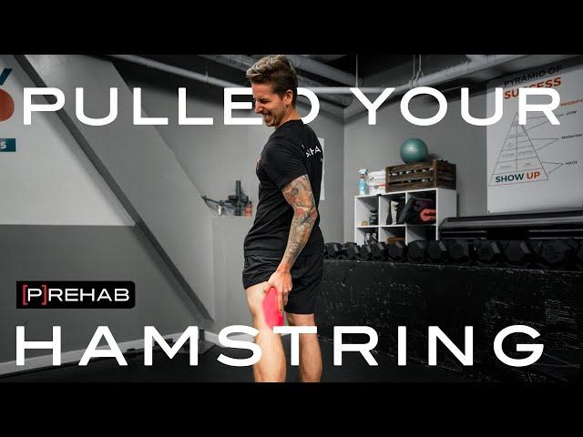 Pulled Hamstring Rehab: How To Manage A Hamstring Strain! | Episode 31