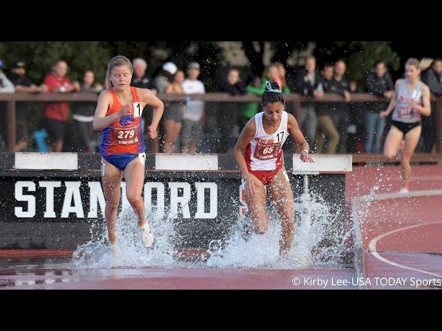 Allie Ostrander's Ridiculously Close Steeple Finish