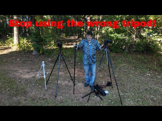 STOP Using Tripods WRONG!