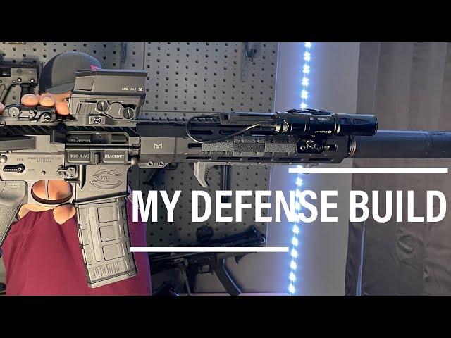 300 BLACKOUT SUPPRESSED! (My home defense setup)